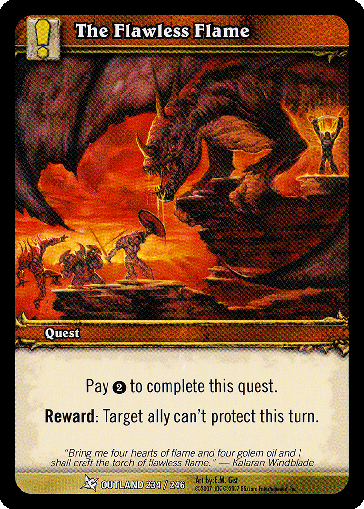 The Flawless Flame